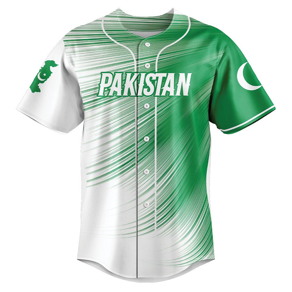 Pakistan V2 Baseball Jersey