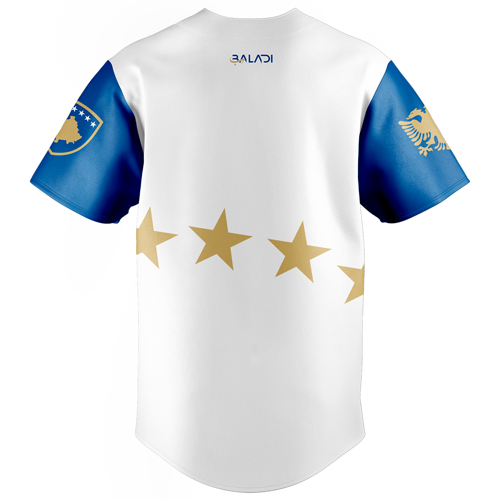 Kosovo V1 Baseball Jersey