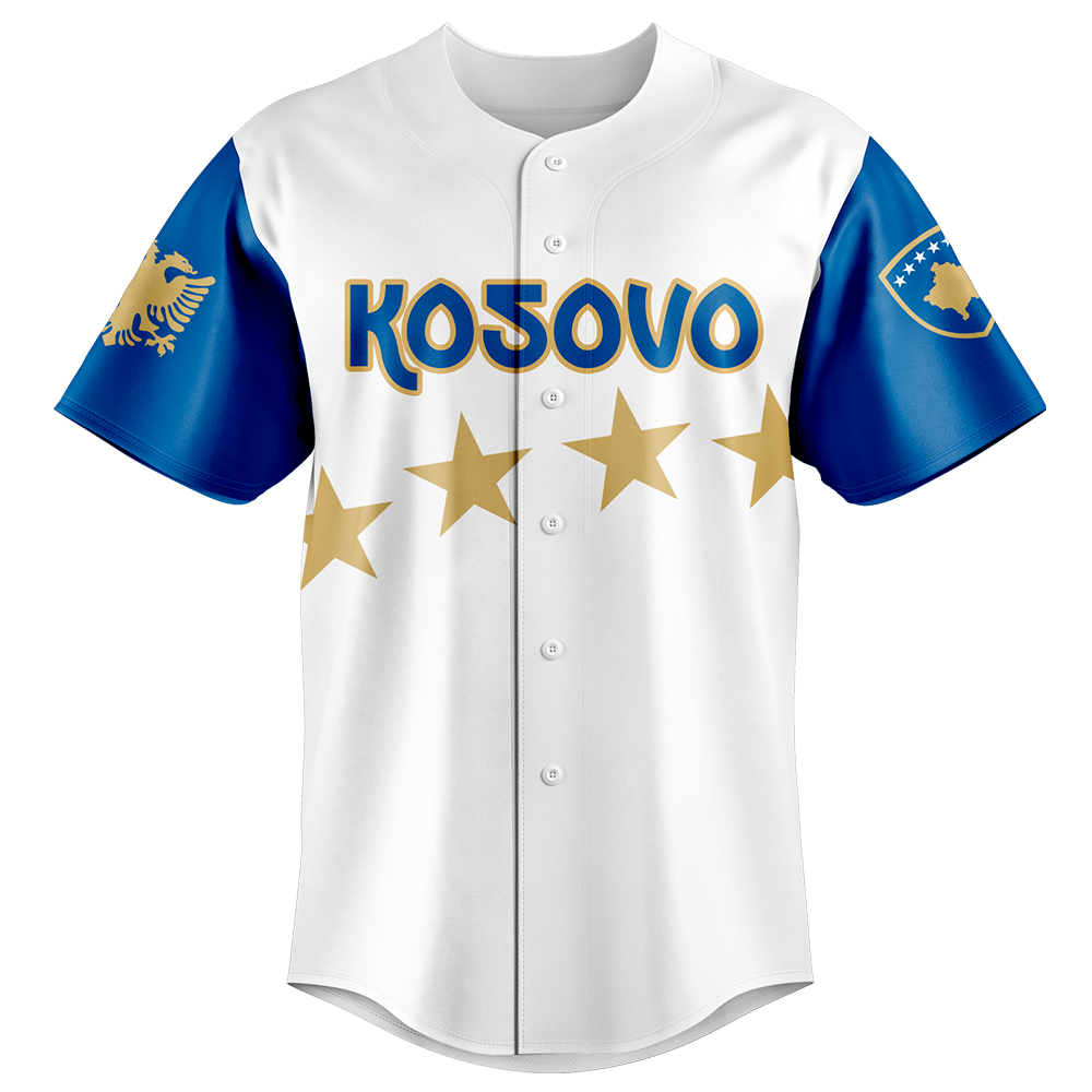 Kosovo V1 Baseball Jersey