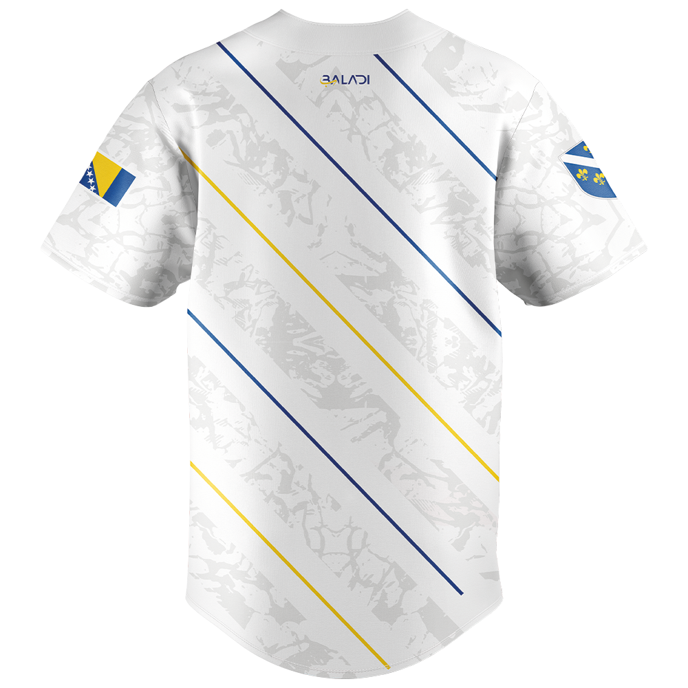 Bosnia V2 Baseball Jersey