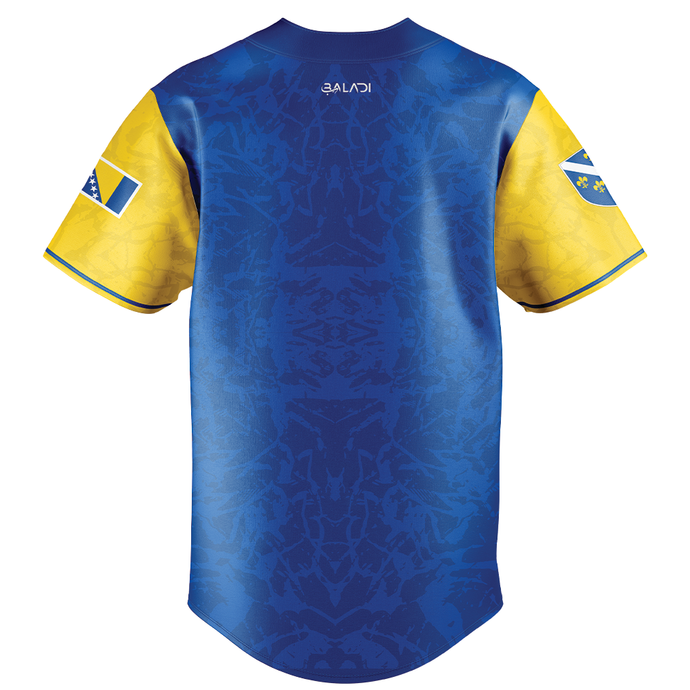 Bosnia V1 Baseball Jersey