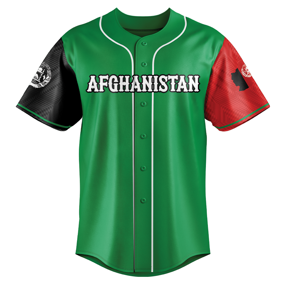 Afghanistan V2 Baseball Jersey