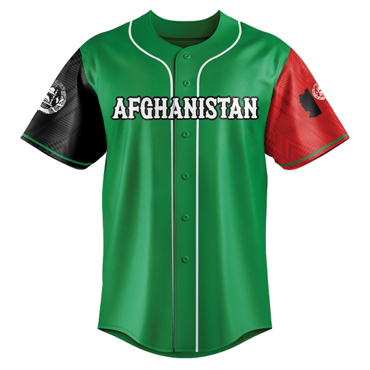 Afghanistan V2 Baseball Jersey