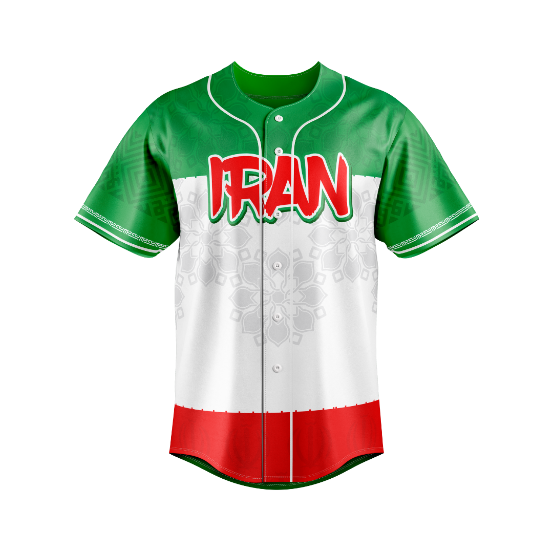 Iran V2 Baseball Jersey