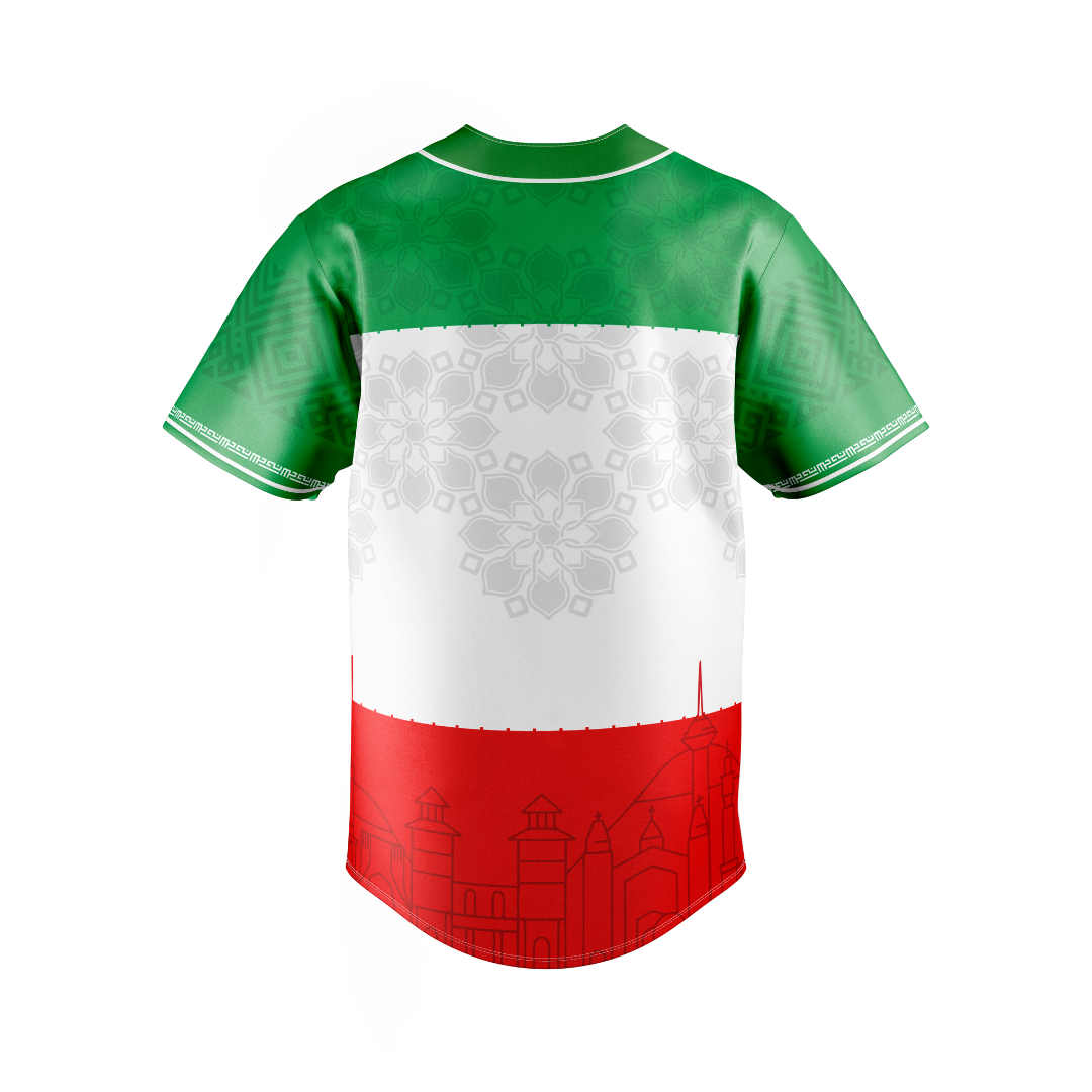 Iran V2 Baseball Jersey