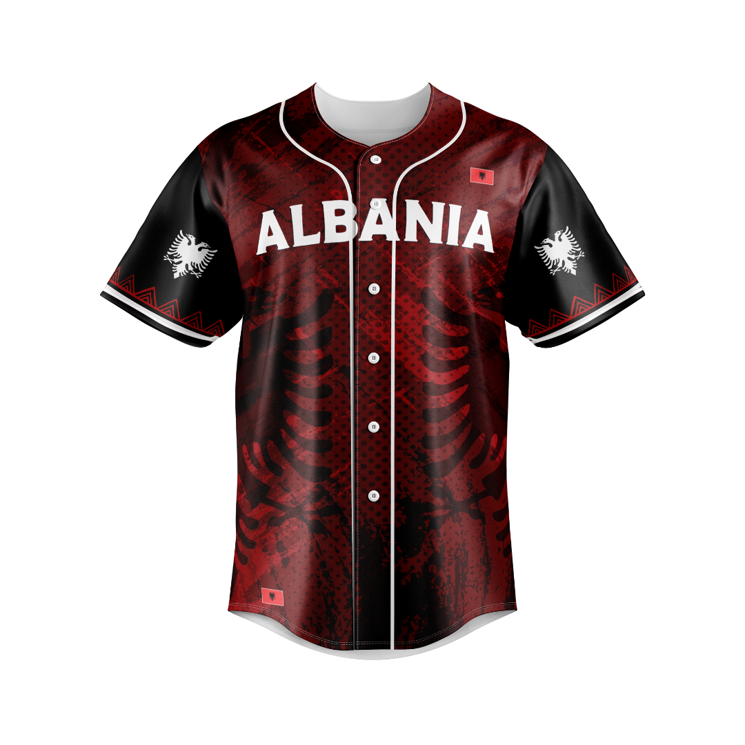 Albania V1 Baseball Jersey