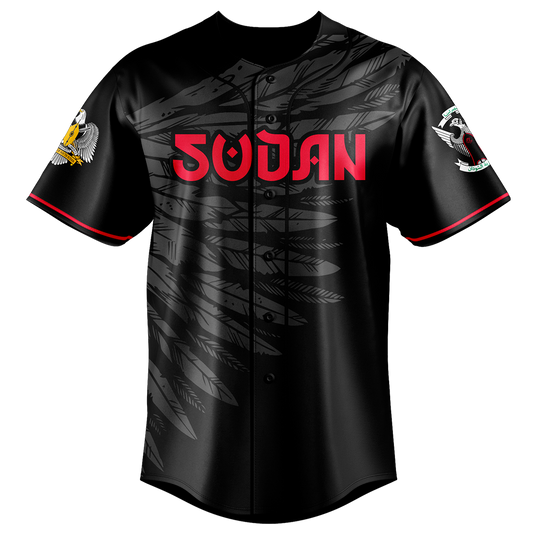 Sudan V1 Baseball Jersey