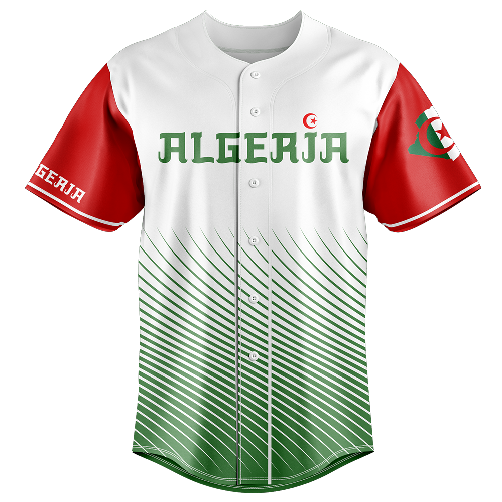 Algeria V2 Baseball Jersey