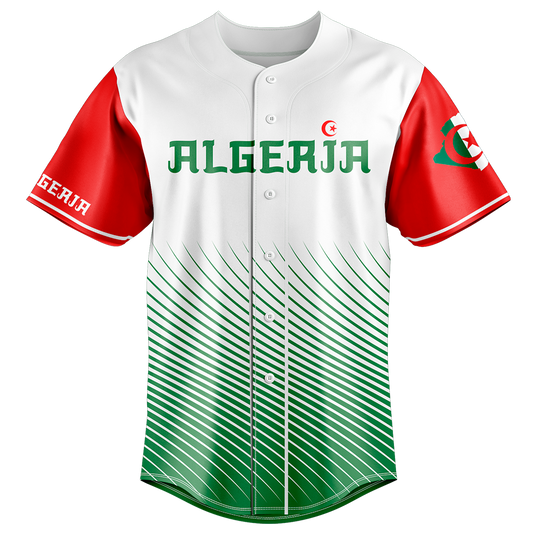 Algeria V2 Baseball Jersey