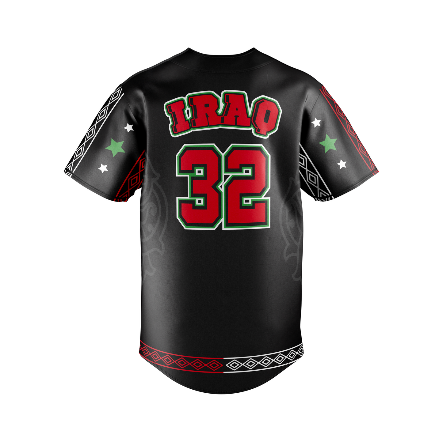 Iraq V2 Baseball Jersey